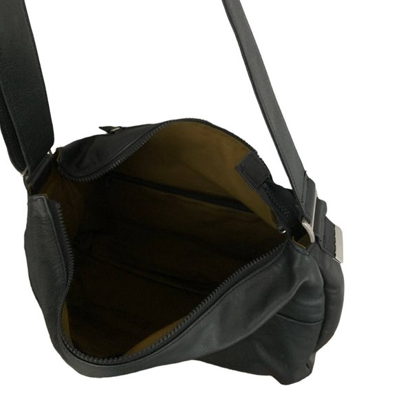 Soft Black Leather Carry-all - NWOT - Picture 3 of 4